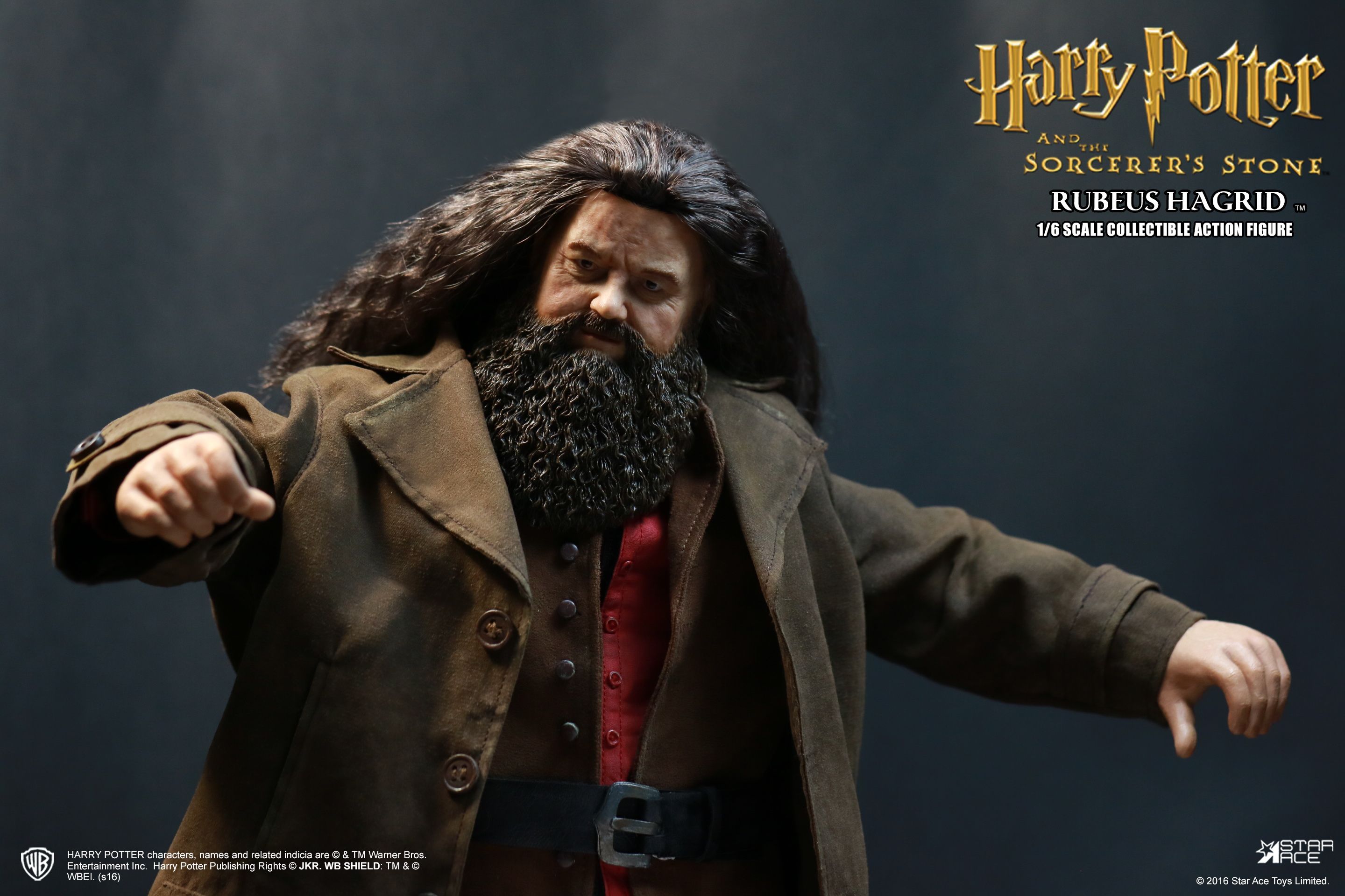 Harry Potter - Rubeus Hagrid With Fang 1:6 Scale Action Figure | Ikon ...