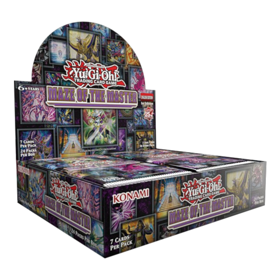 Yu Gi Oh Maze Of The Master Booster Display Of 24 Ikon Collectables