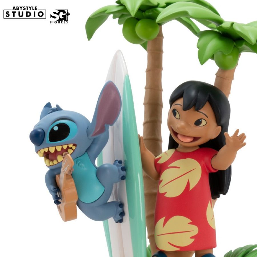 Lilo & Stitch - Lilo & Stitch Surfboard 1:10 Scale Figure | Ikon ...