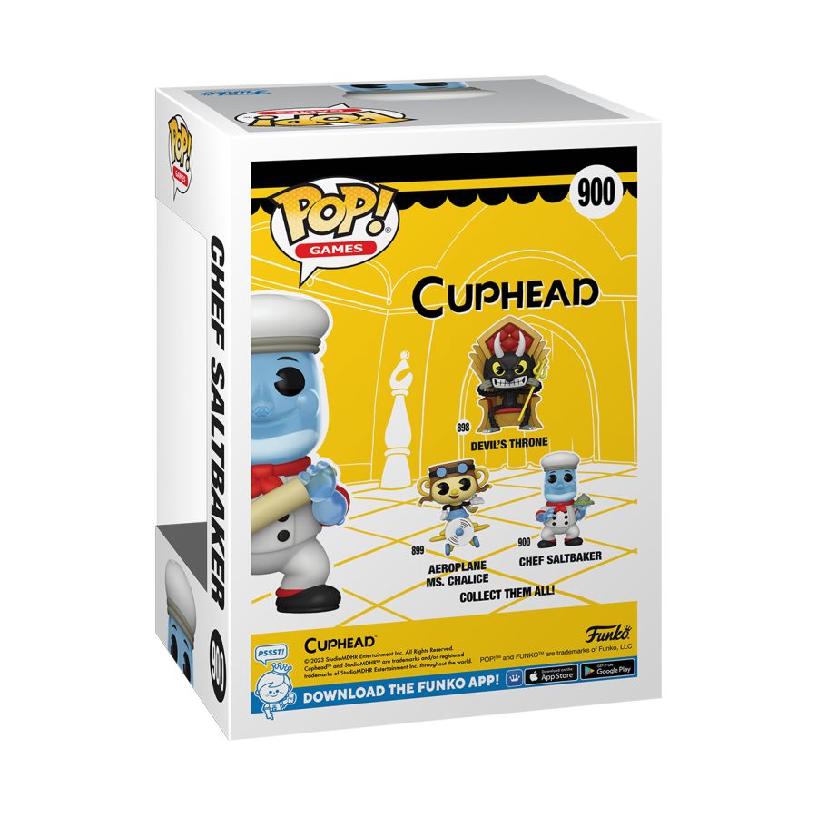 Cuphead - Chef Saltbaker (with chase) Pop! Vinyl | Ikon Collectables