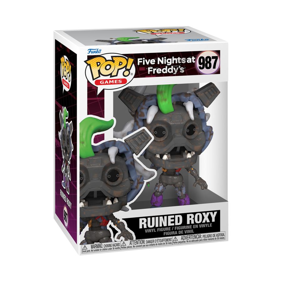 Five Nights at Freddy's: Security Breach - Ruined Roxy Pop! Vinyl ...