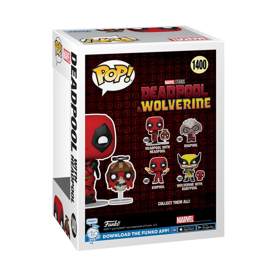 Deadpool 3 - Deadpool with Headpool Pop! Vinyl | Ikon Collectables