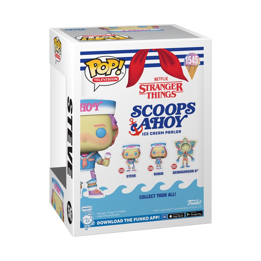 Stranger Things - Steve (Scoops Ahoy) Pop! Vinyl | Ikon Collectables