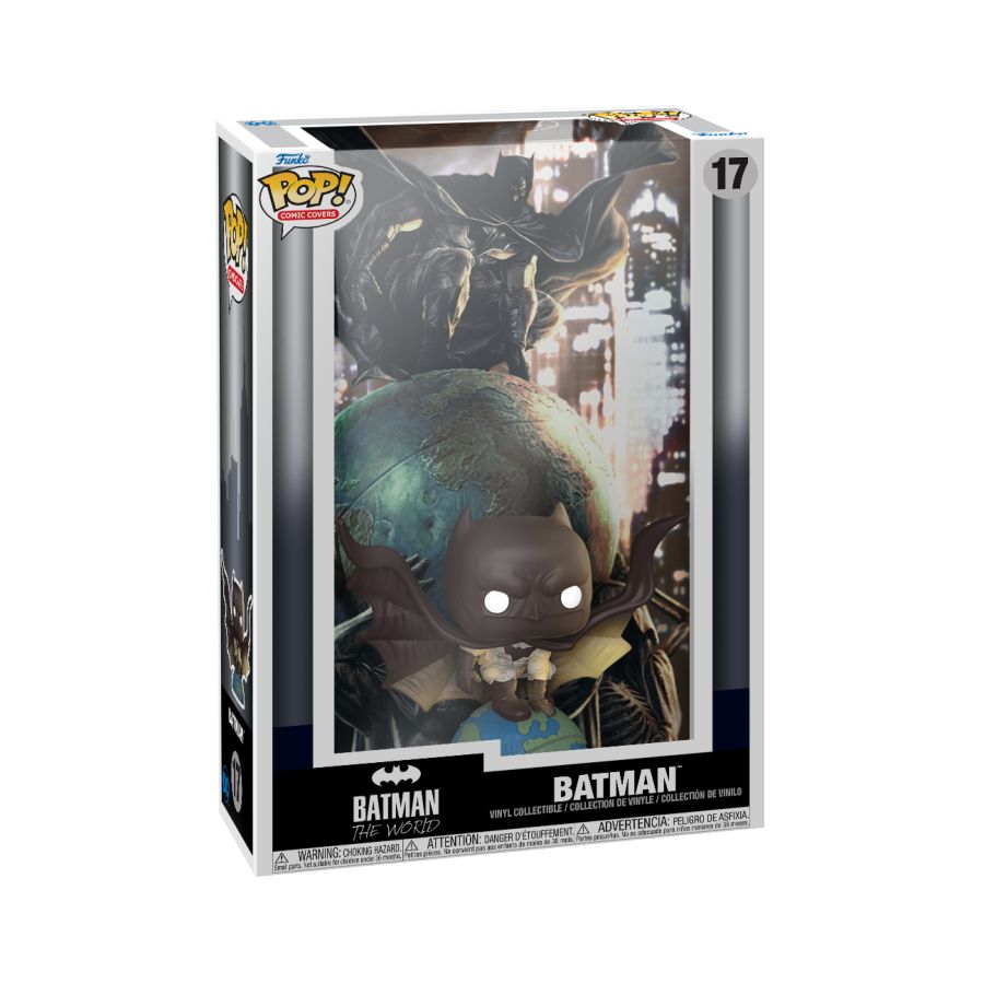 DC Comics - Batman The World Pop! Comic Cover | Ikon Collectables