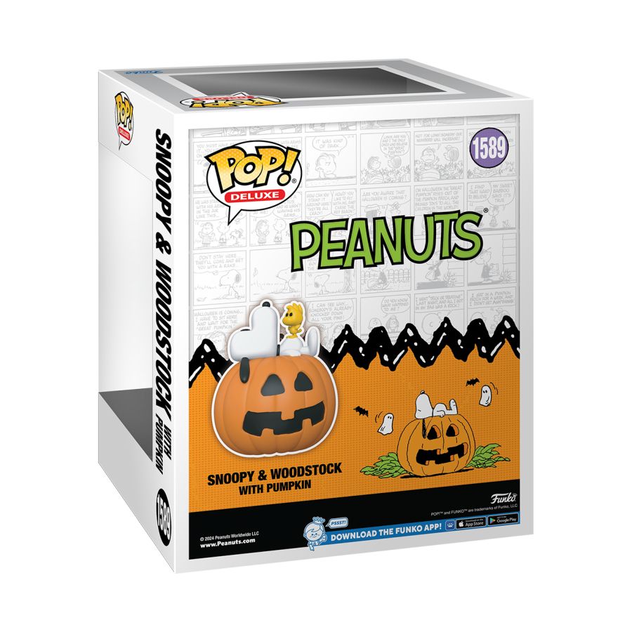 Peanuts: Great Pumpkin - Snoopy & Woodstock Pop! Deluxe | Ikon Collectables