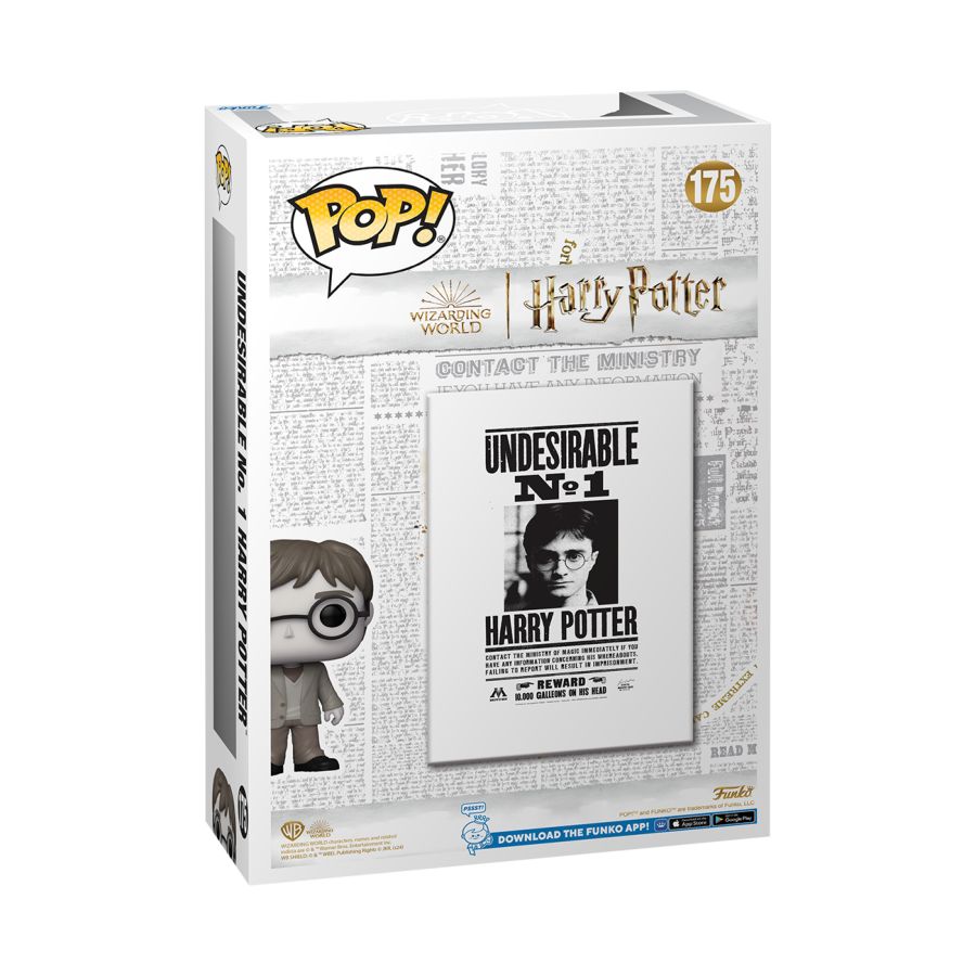 Harry Potter - Harry Wanted Poster US Exclusive Pop! Cover [RS] | Ikon ...