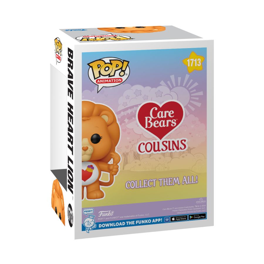 Care Bears - Brave Heart Lion Pop! Vinyl | Ikon Collectables