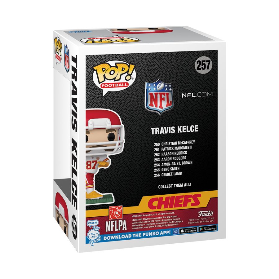 NFL: Chiefs - Travis Kelce (Away) Pop! Vinyl | Ikon Collectables