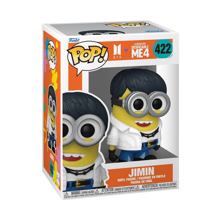 Minions x BTS - Jimin Pop! Vinyl | Ikon Collectables