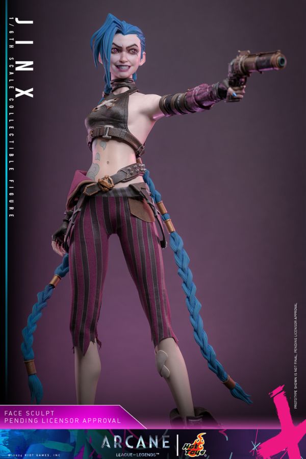 Arcane: League of Legends (TV) - Jinx 1:6 Scale Collectable Action ...