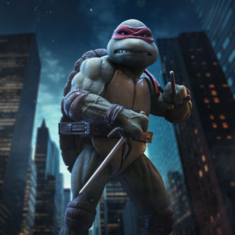 Teenage Mutant Ninja Turtles - '90's Raphael 1:10 Scale Statue | Ikon ...