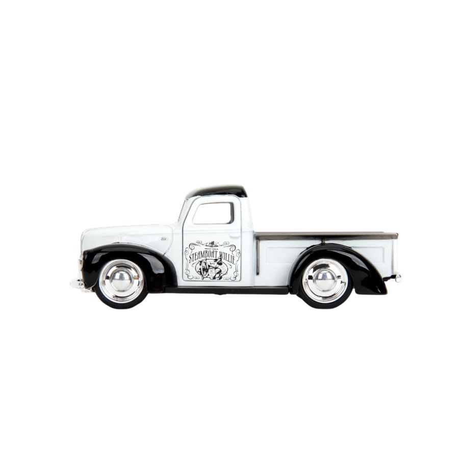 Disney 132 Steamboat Willie 1941 Ford Pickup Diecast Vehicle Ikon