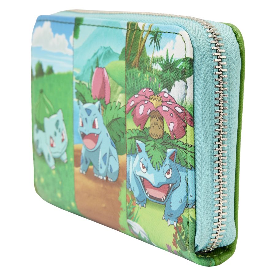 Pokemon - Bulbasaur Evolution Zip Wallet | Ikon Collectables