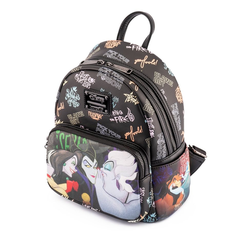 Disney Villains Villains Club Mini Backpack Ikon Collectables