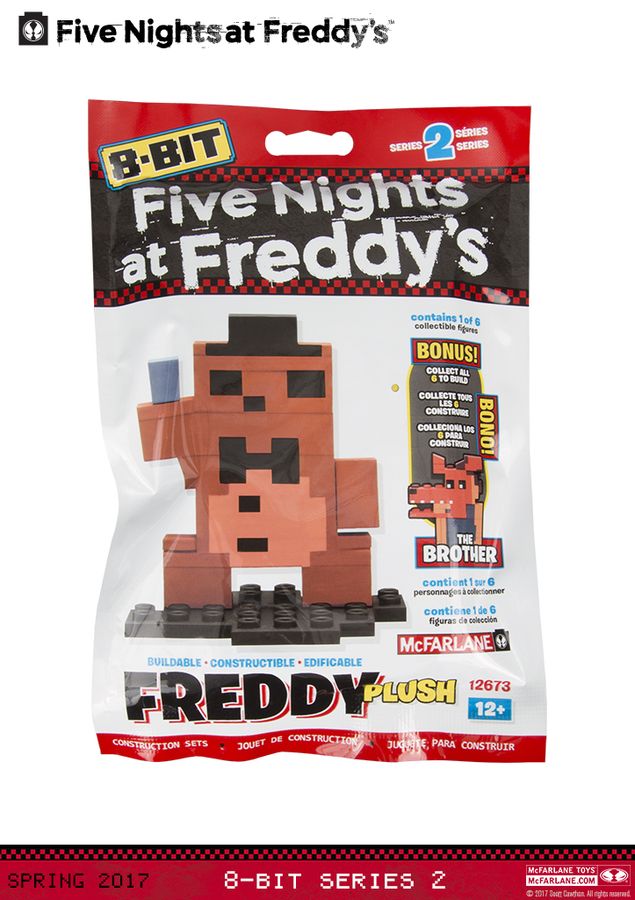 fnaf 8 bit figures