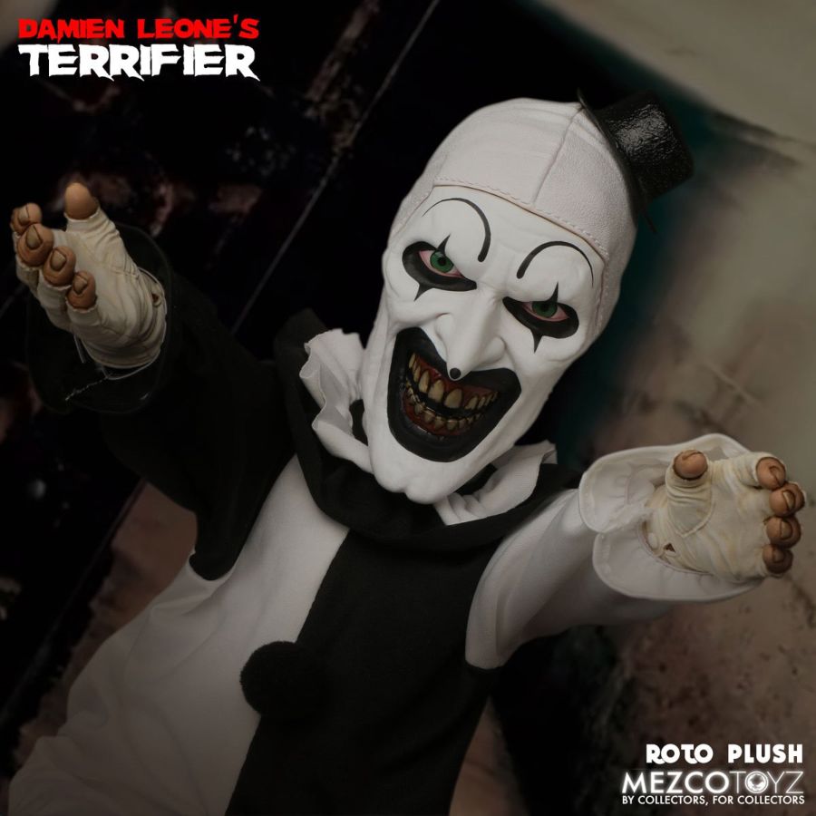 Terrifier - Art The Clown 18'' Roto Plush | Ikon Collectables