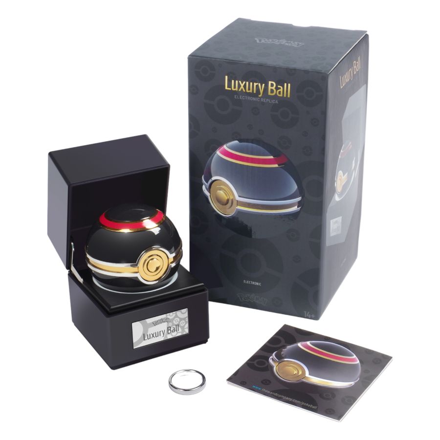 Pokemon - Luxury Ball 1:1 Scale Life-Size Die-Cast Prop Replica | Ikon ...