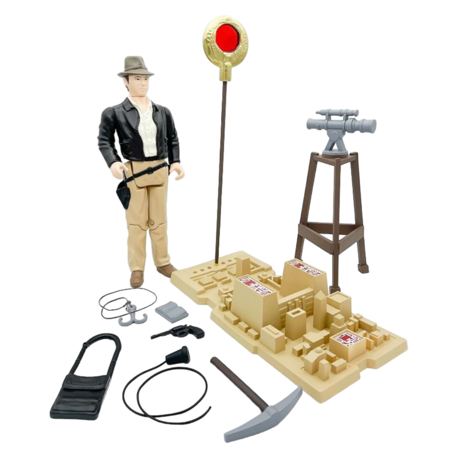 Indiana Jones Jumbo Figure and Map Room Playset - 2023 San Diego Exclusive