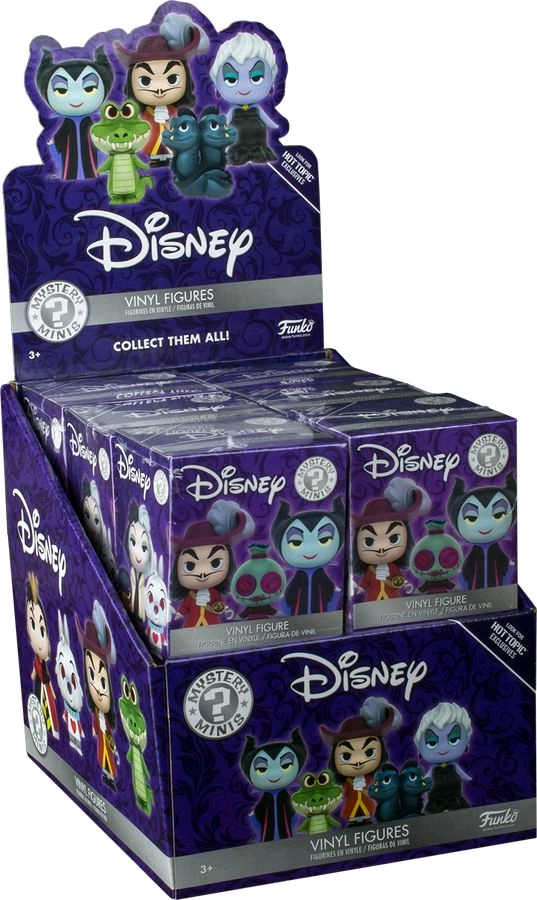 Disney - Villains Mystery Minis Hot Topic US Exclusive Blind Box | Ikon ...