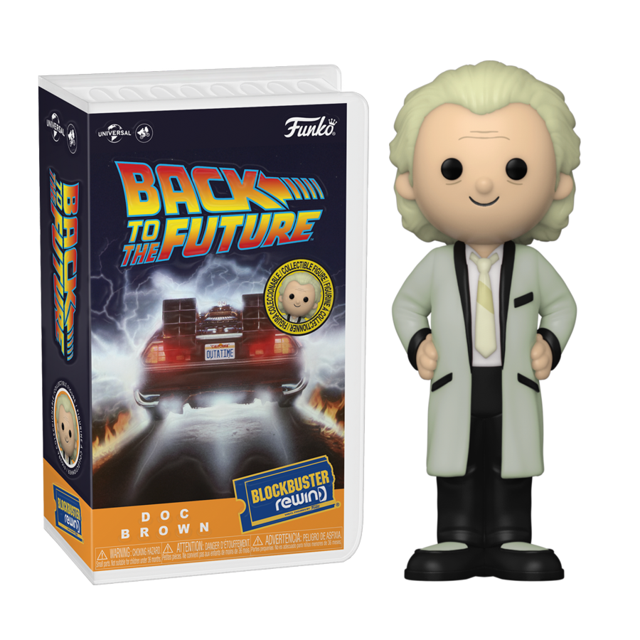 Back to the Future - Doc Brown Rewind Figure