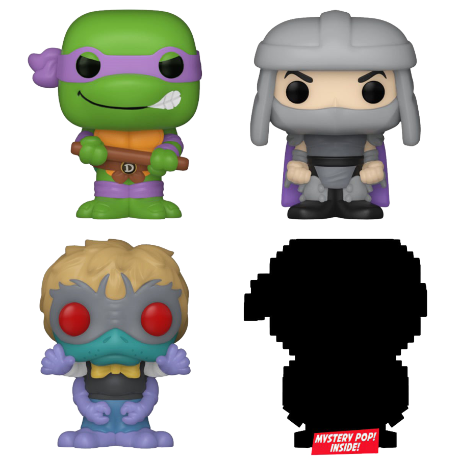 Teenage Mutant Ninja Turtles - Donatello Bitty Pop! 4-Pack | Ikon ...