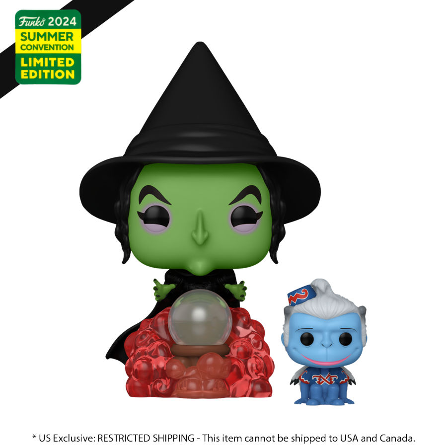 Wizard of Oz - Wicked Witch with Winged Monkey SDCC 2024 US Exclusive ...