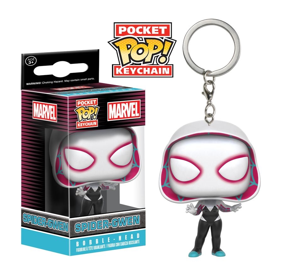 Spider-Man - Spider-Gwen Pocket Pop! Keychain | Ikon Collectables