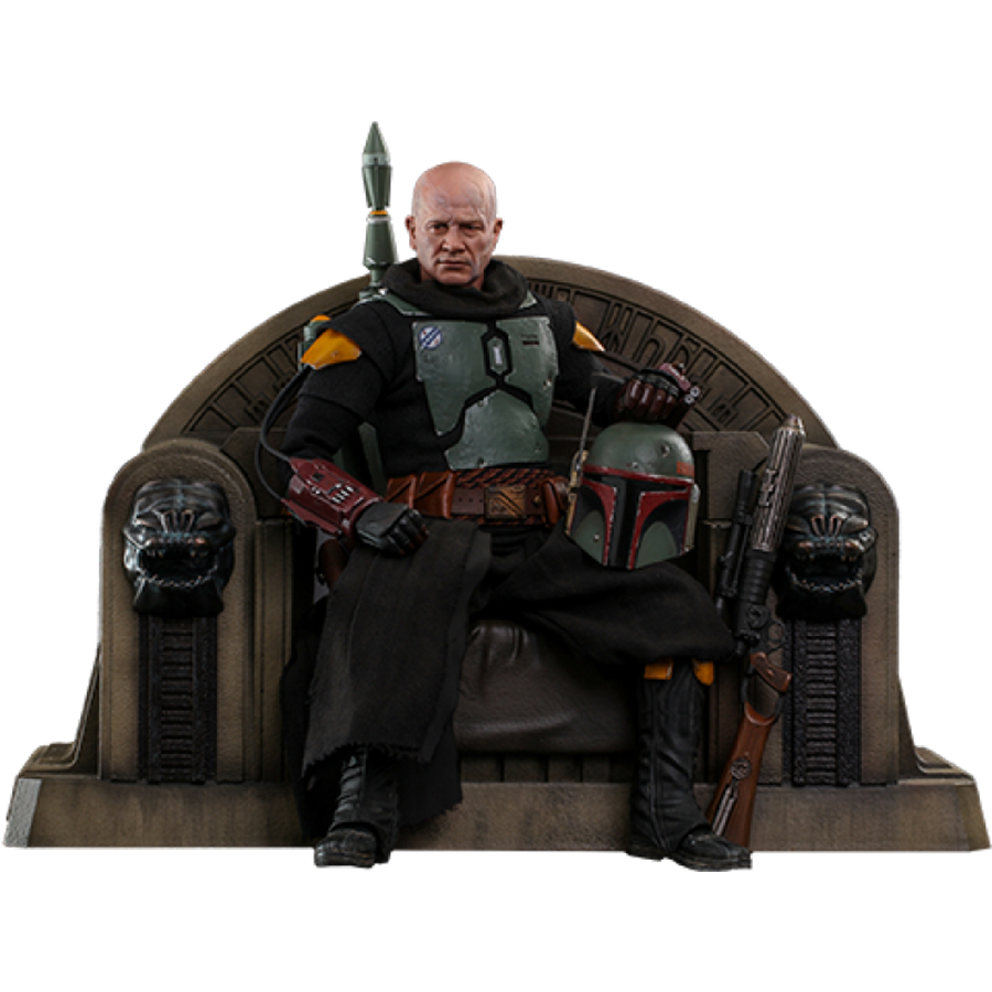 Star Wars: The Mandalorian - Boba Fett on Throne 1:6 Scale 12 inch Action Figure