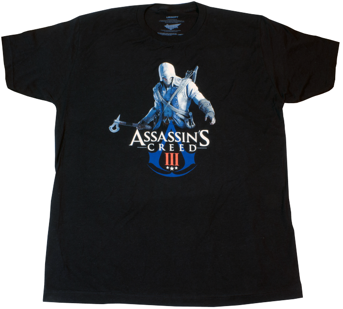 Assassin's Creed 3 - Connor & Logo T-Shirt XL | Ikon Collectables