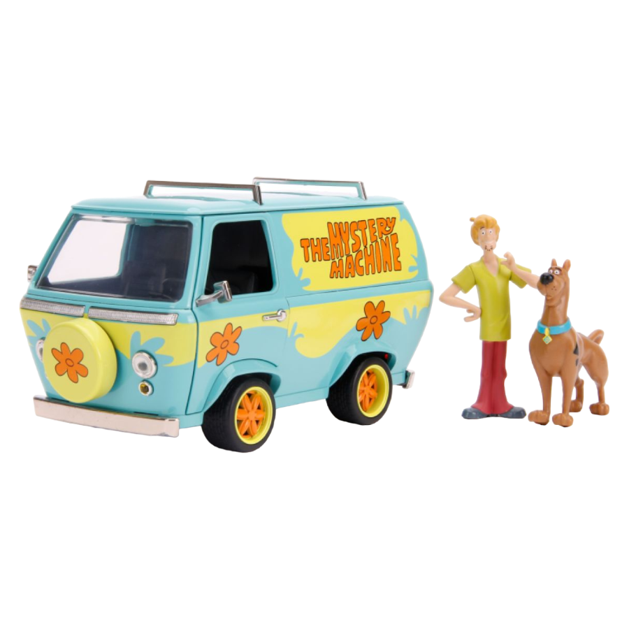 Scooby Doo - Mystery Machine with Figure 1:24 Scale Hollywood Ride ...