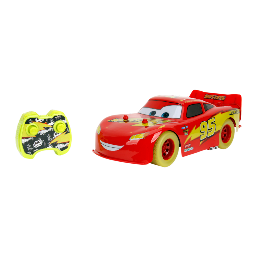 Cars - 1:14 Lightning Mcqueen (Glow) Remote Control Car | Ikon Collectables