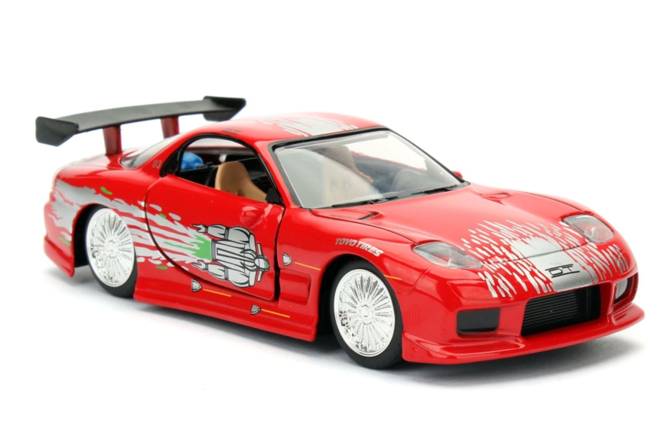 Fast and Furious - Dom's Mazda RX-7 1:32 Scale Hollywood Ride