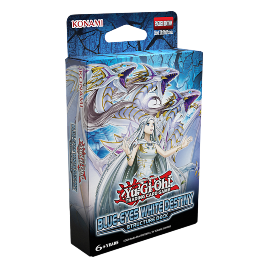 Yu-Gi-Oh - Blue Eyes White Destiny Structure Decks (Display of 8 ...