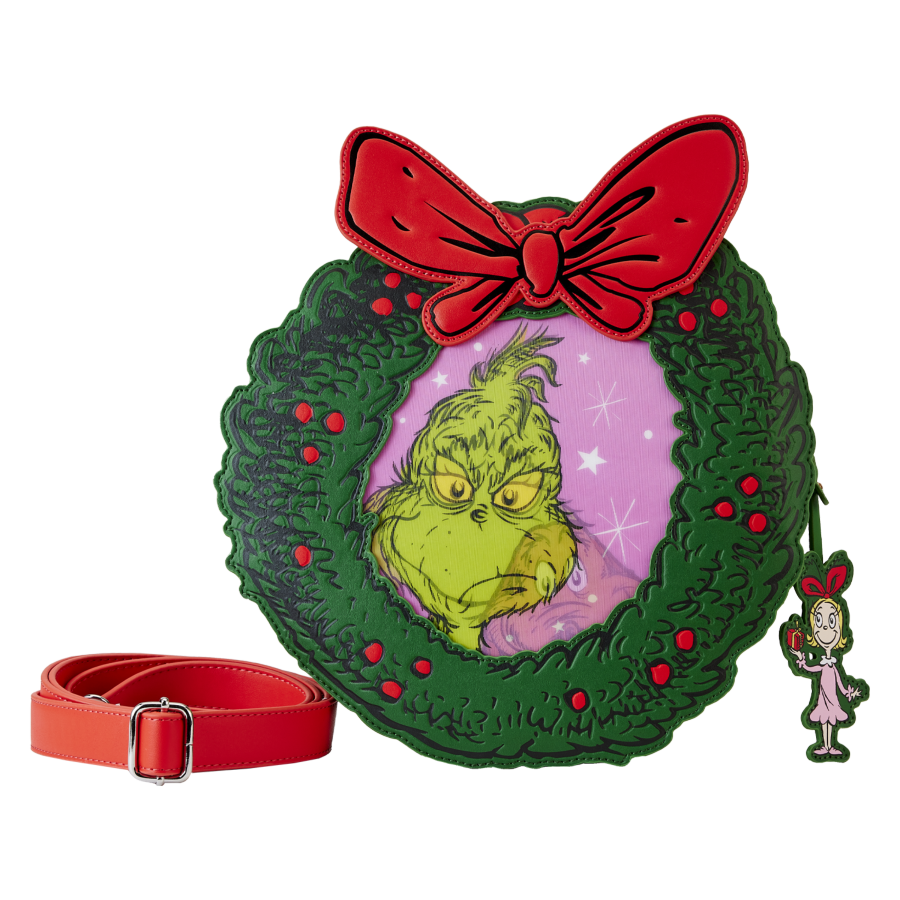 Dr Seuss - Dr. Seuss' How the Grinch Stole Christmas! Wreath Crossbody