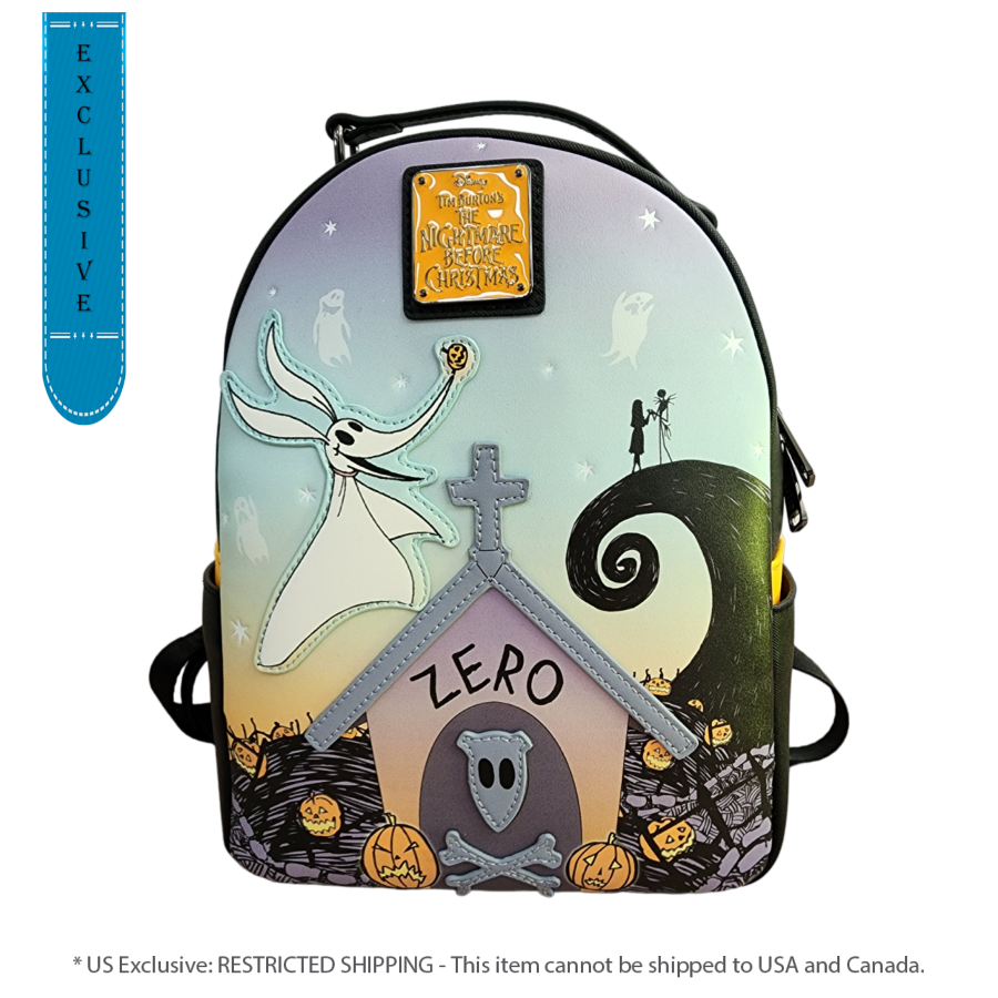 The Nightmare Before Christmas - Zero Graveyard US Exclusive Mini Backpack [RS]