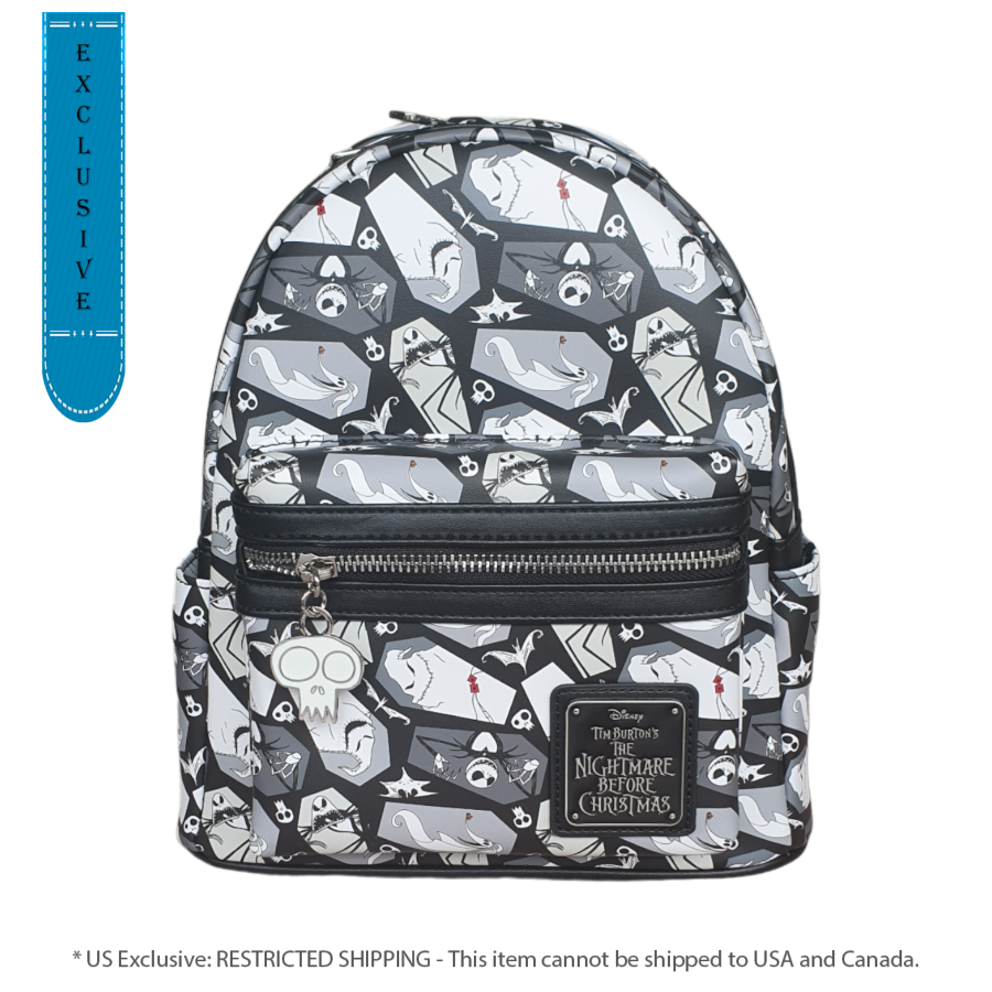 The Nightmare Before Christmas - Christmas Coffin US Exclusive Mini Backpack [RS]