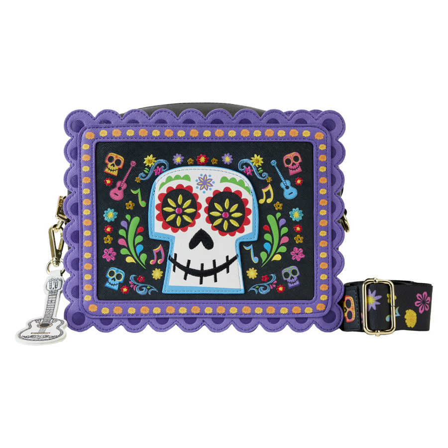 Coco - Miguel Calavera Floral Skull Crossbody Bag | Ikon Collectables