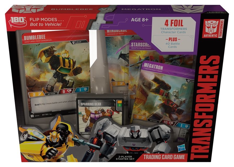 Transformers TCG - Bumblebee vs Megatron Starter (Display of 6) | Ikon ...