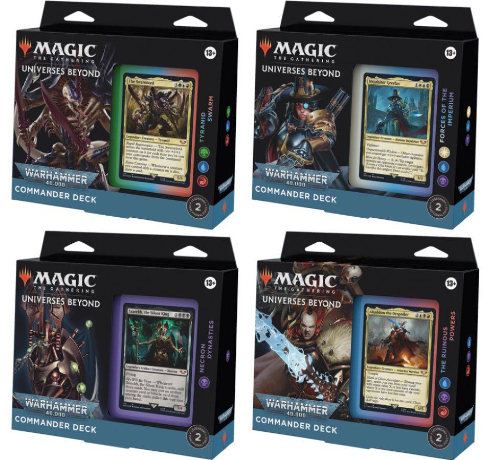 Magic the Gathering - Warhammer 40,000 Commander Decks (Regular) | Ikon ...